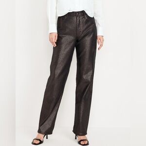 NWT Shimmering Black Women's Jeans, Loose fit